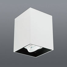 Load image into Gallery viewer, Spazio Lone Square Tiltable Downlight - White/black insert
