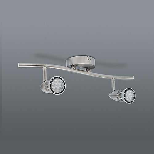 Spazio Nyla Metal 2 Light Spotlight