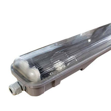 Load image into Gallery viewer, Genstar T8 Vapour Proof Fluorescent Fitting 2 x 58W 5ft
