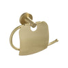 Trendy Taps Toilet Roll Holder with Cover - Brushed Gold
