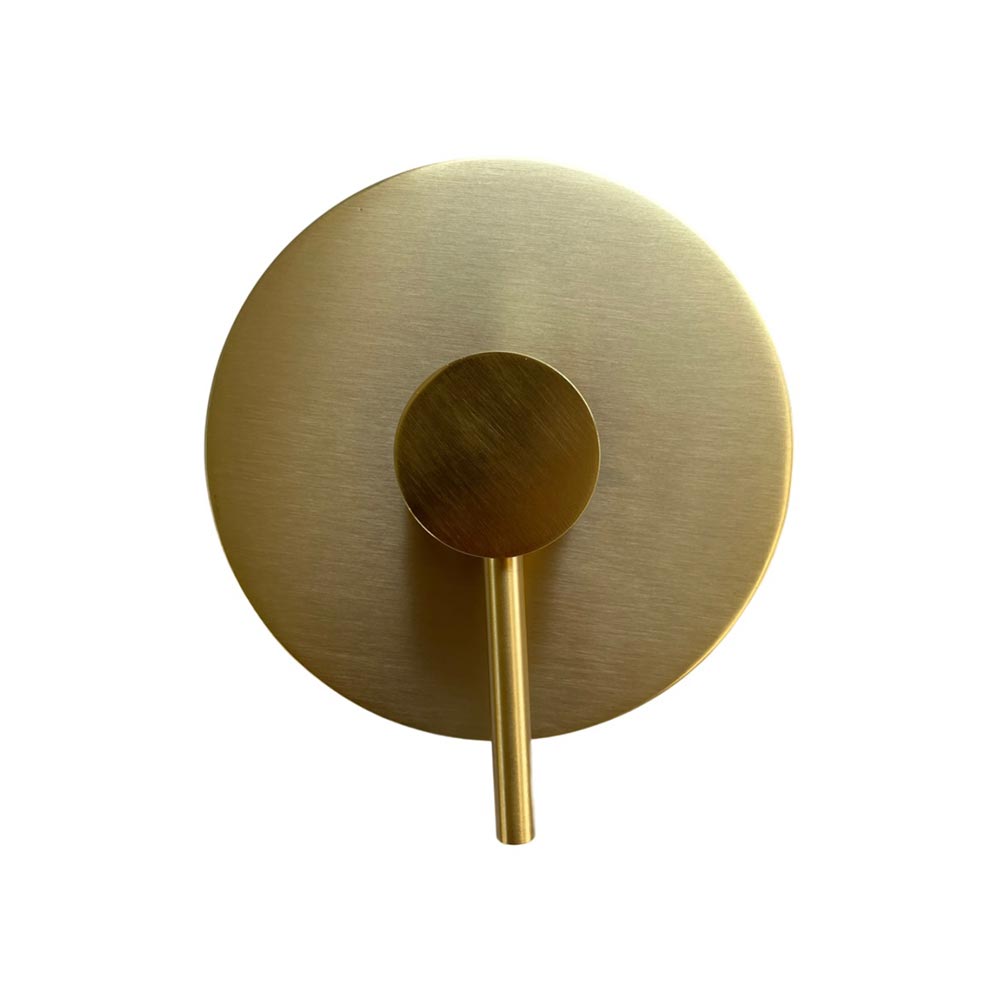 Trendy Taps Wall Mixer Brushed Gold