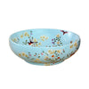 Trendy Taps Vas Floral Counter Top Vanity Basin - Blue