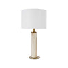 Bright Star Marble Effect Table Lamp 60W - White