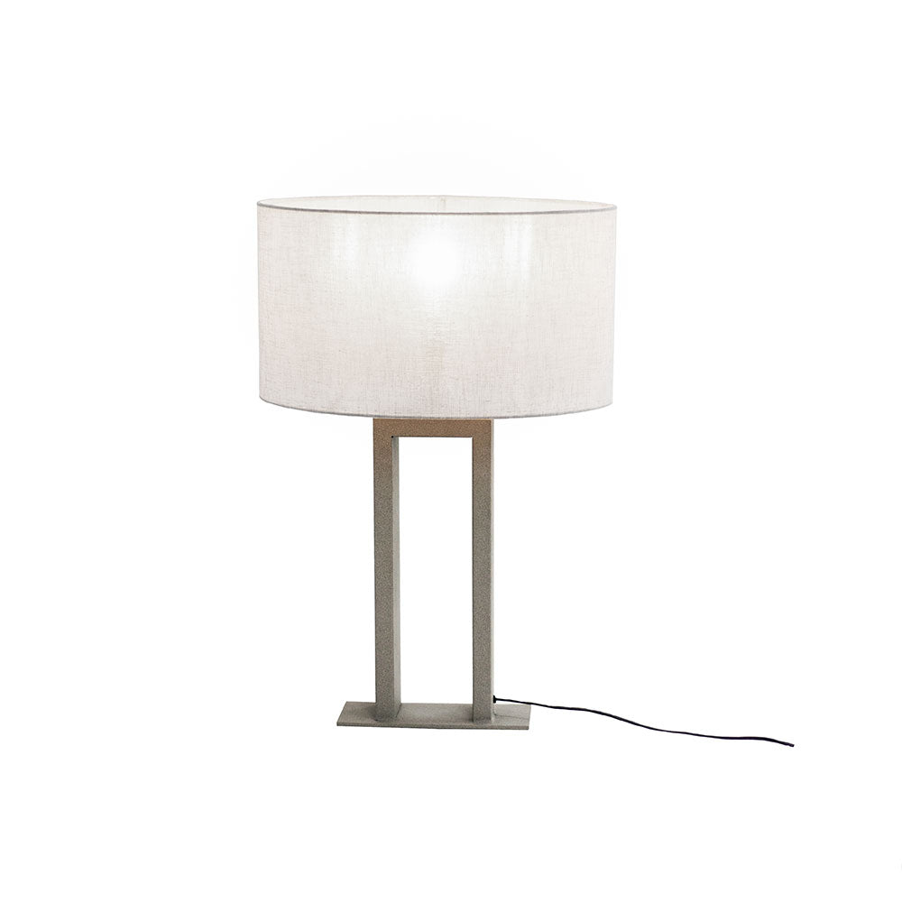 Wire World Mild Steel Baobab Table Lamp - Pebble Ferro