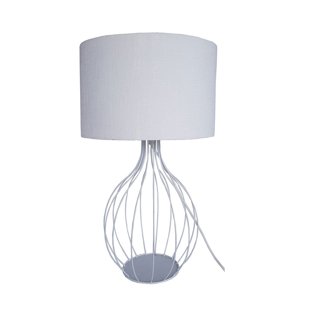 Wire World Wired Baby Ally Table Lamp - White