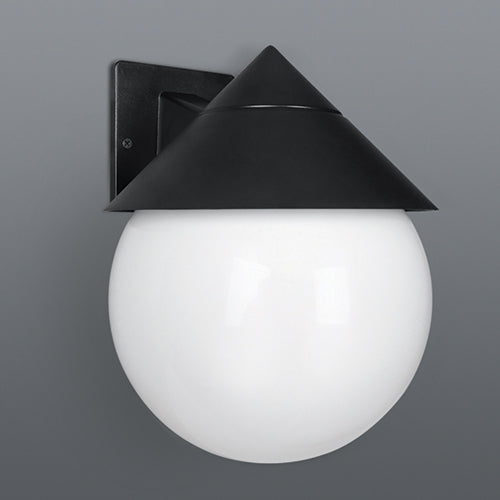 Spazio Tophat Wall Light 40W - Black