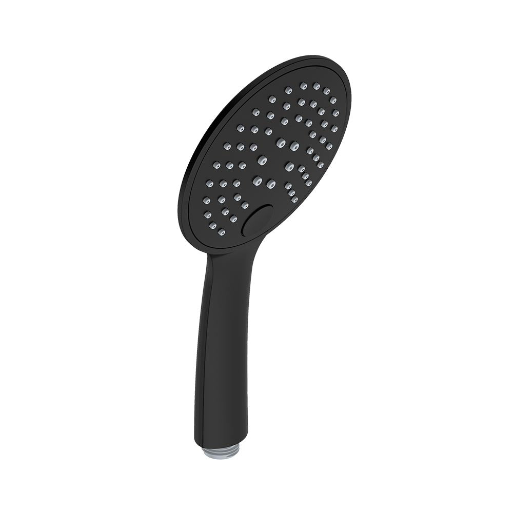 LiquidRed Plus Hand Shower Round - Matt Black