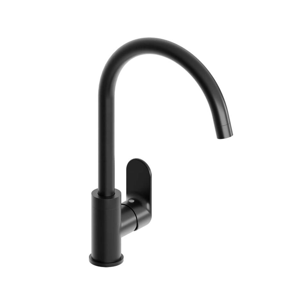LIQUIDRed Solace Kitchen Mixer Tap - Matt Black
