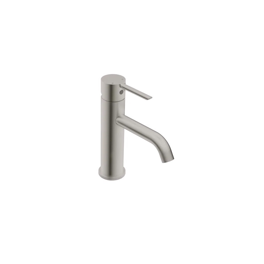 LIQUIDRed STILO Single Lever Basin Mixer 175mm - Brushed Stainless Steel