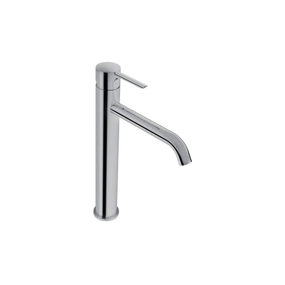 LIQUIDRed STILO Single Lever Basin Mixer 295mm - Brushed Stainless Steel