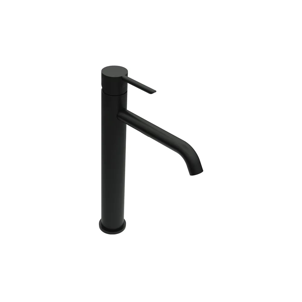 LIQUIDRed STILO Single Lever Basin Mixer 295mm - Matt Black