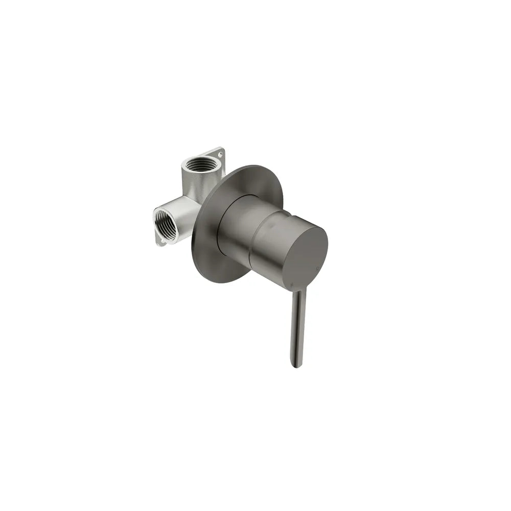 LIQUIDRed STILO Shower Mixer + Concealed Body - Brushed Graphite