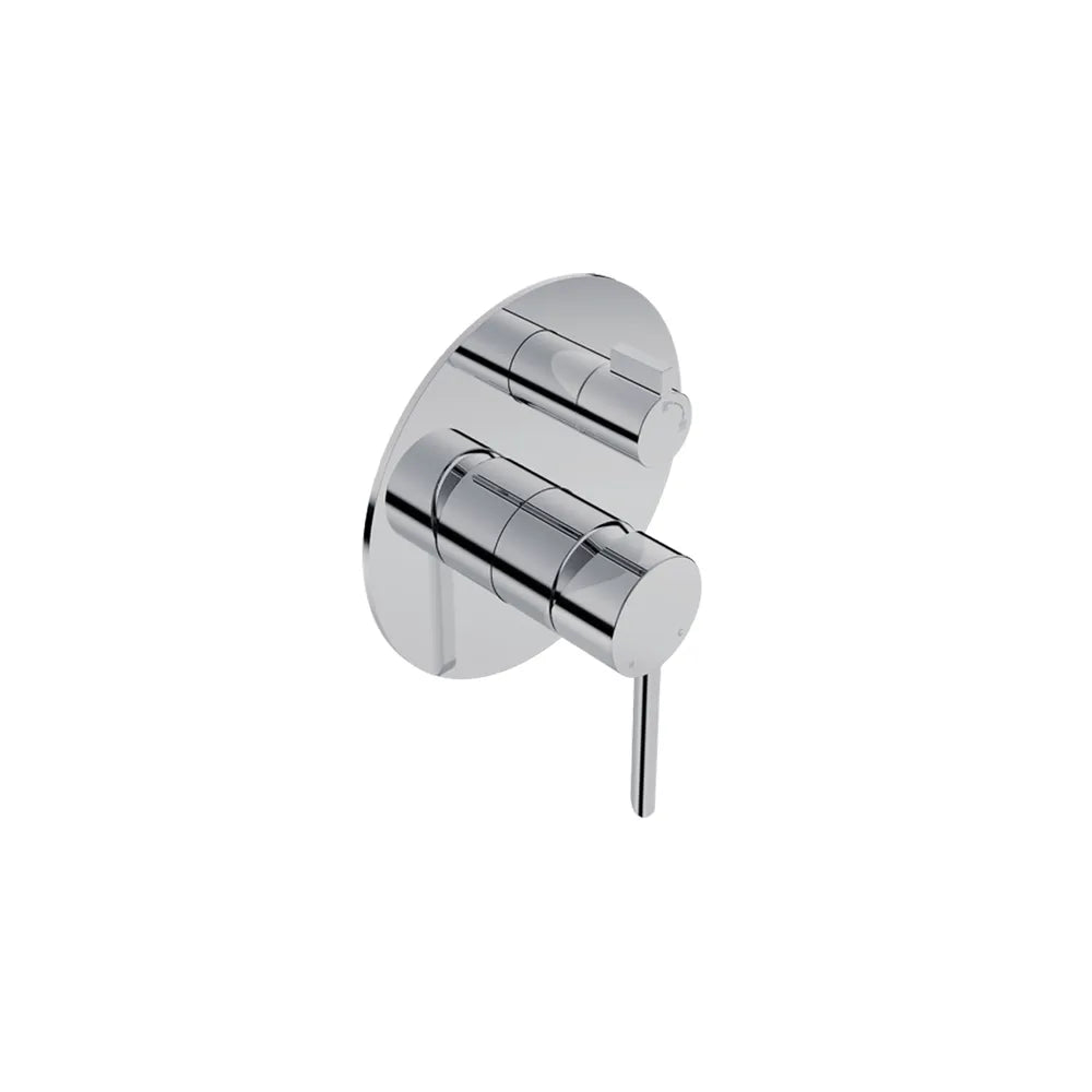 LIQUIDRed STILO Shower Mixer with Divert Trim Set - Chrome