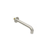 LIQUIDRed STILO Bath Wall Spout 200mm - Brushed Stainless Steel