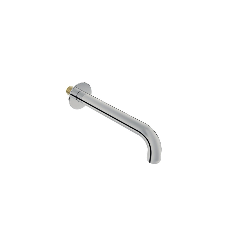 LIQUIDRed STILO Bath Wall Spout 200mm - Chrome