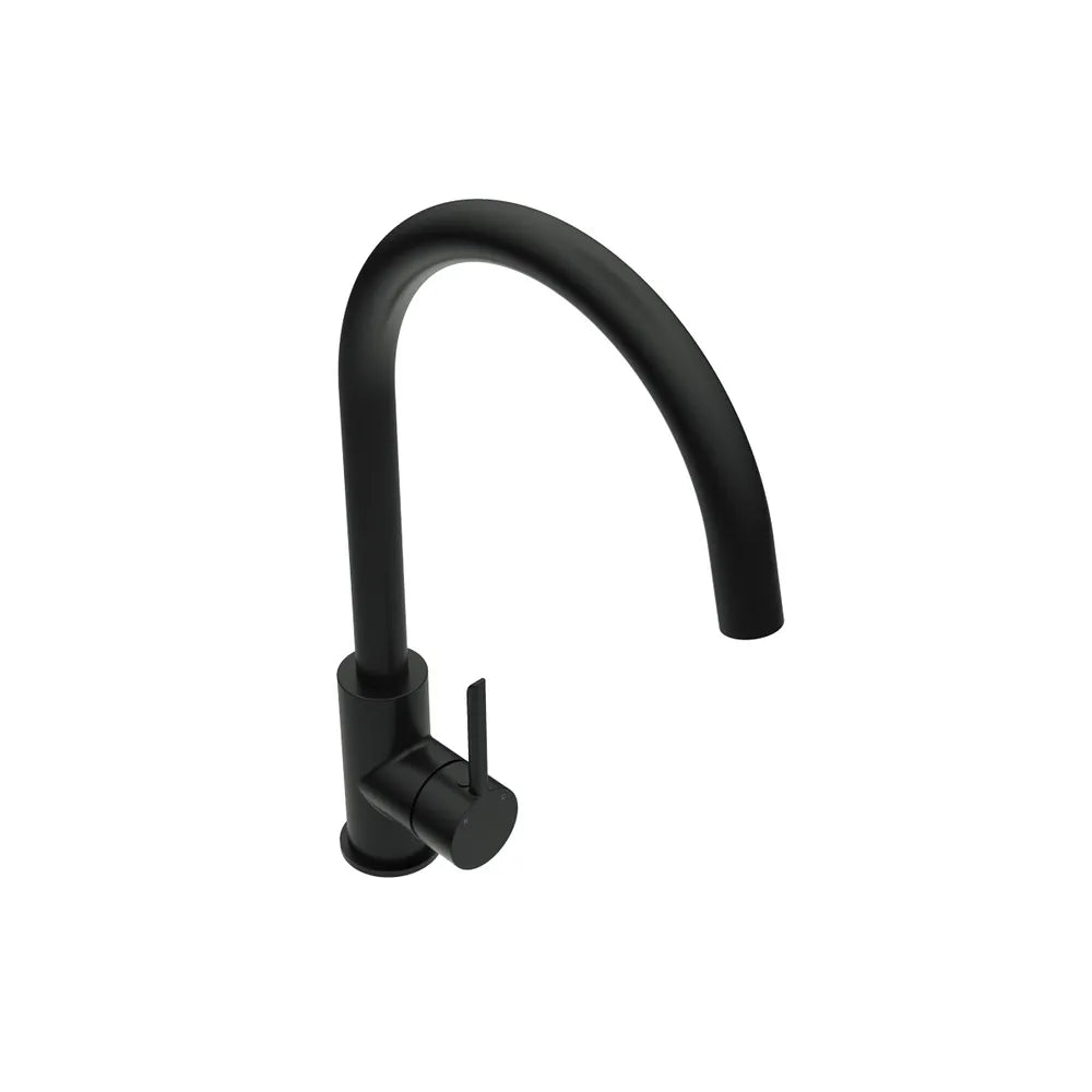 LIQUIDRed STILO Single Lever Kitchen Mixer - Matt Black