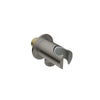 LIQUIDRed STILO Hand Shower Holder + Connector - Brushed Graphite