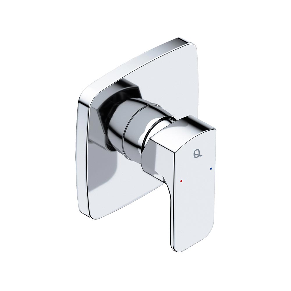 LiquidRed Valour Concealed Shower Mixer Tap - Chrome