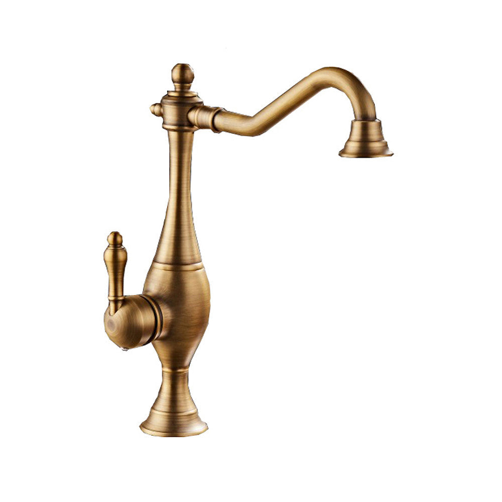 Trendy Taps Cuivre Swivel Sink Mixer with Large Spout