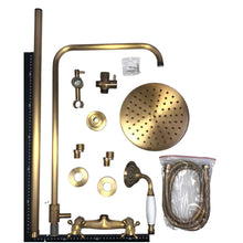 Load image into Gallery viewer, Trendy Taps Cuivre Shower Set Dual Handle – Exposed Brass
