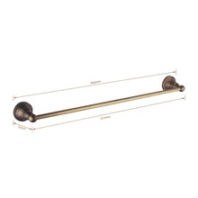 Load image into Gallery viewer, Trendy Taps Cuivre Single Towel Rail - Brass
