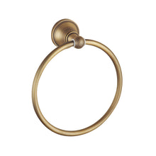 Load image into Gallery viewer, Trendy Taps Cuivre Round Towel Ring - Brass

