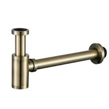 Load image into Gallery viewer, Trendy Taps Cuivre Basin Bottle Trap – Brass
