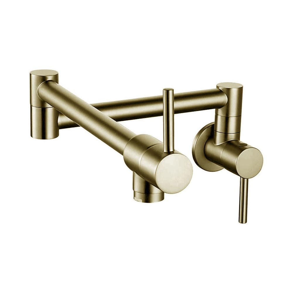 Trendy Taps Modern Line Pot Filler Brass