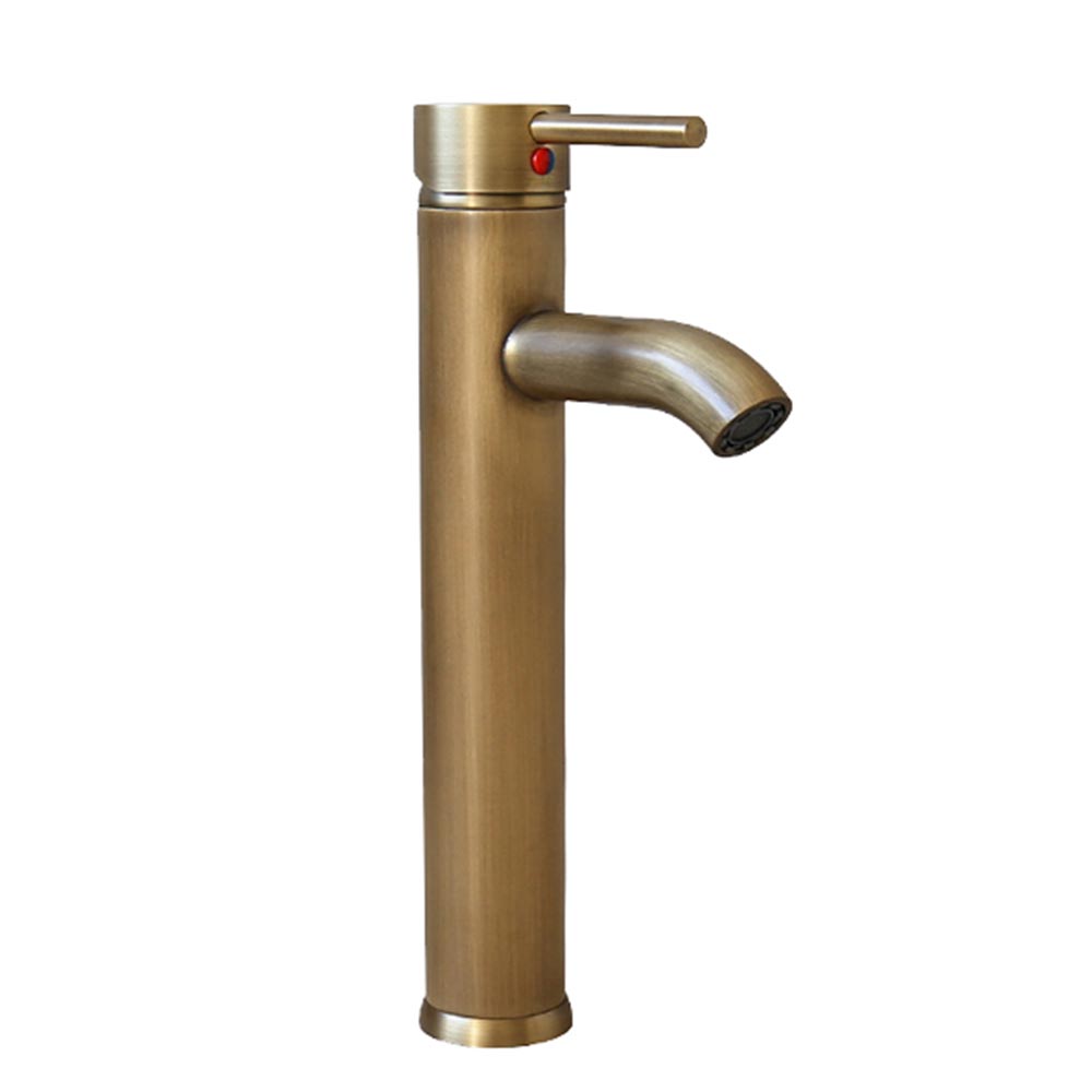 Trendy Taps Tall Mixer with Lever Handle Brass