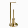 Trendy Taps Cuivre Toilet Brush & Toilet Roll Holder - Brass