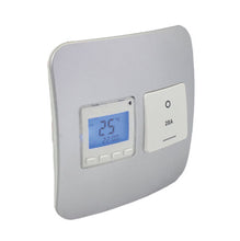 Load image into Gallery viewer, VETi &lt;i&gt;1&lt;/i&gt; Programmable Thermostat with Isolator Switch 4 x 4 - White Modules
