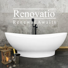 Load image into Gallery viewer, Two Tone Stone Renovatio Freestanding Bath
