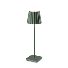Load image into Gallery viewer, Spazio Plissè Rechargeable LED Table Lamp 2.2W 188lm 2700-3000k
