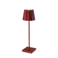 Load image into Gallery viewer, Spazio Plissè Rechargeable LED Table Lamp 2.2W 188lm 2700-3000k
