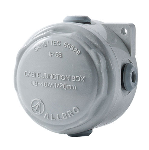 Allbro UB40 Terminal Box - 20mm