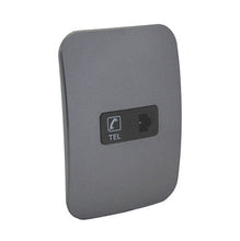 Load image into Gallery viewer, VETi 1 Telephone Socket 4 x 2 - Black Modules
