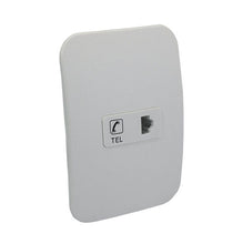 Load image into Gallery viewer, VETi &lt;i&gt;1&lt;/i&gt; Telephone Socket 4 x 2 - White Module
