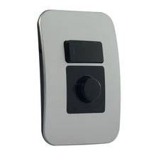 Load image into Gallery viewer, VETi 1 Rotary Dimmer with Locator Switch 400W 4 x 2 - Black Modules

