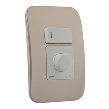 Load image into Gallery viewer, VETi 1 Rotary Dimmer with Locator Switch 400W 4 x 2 - White Modules
