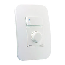 Load image into Gallery viewer, VETi &lt;i&gt;1&lt;/i&gt; Rotary Dimmer with Locator Switch 400W 4 x 2 - White Modules
