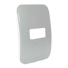 VETi 1 1 Horizontal Module Cover Plate 4x2 - Black Trim