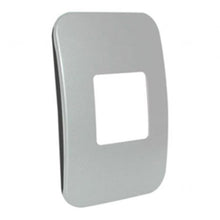 Load image into Gallery viewer, VETi 1 Wide Module Cover Plate 4 x 2 - Black Trim
