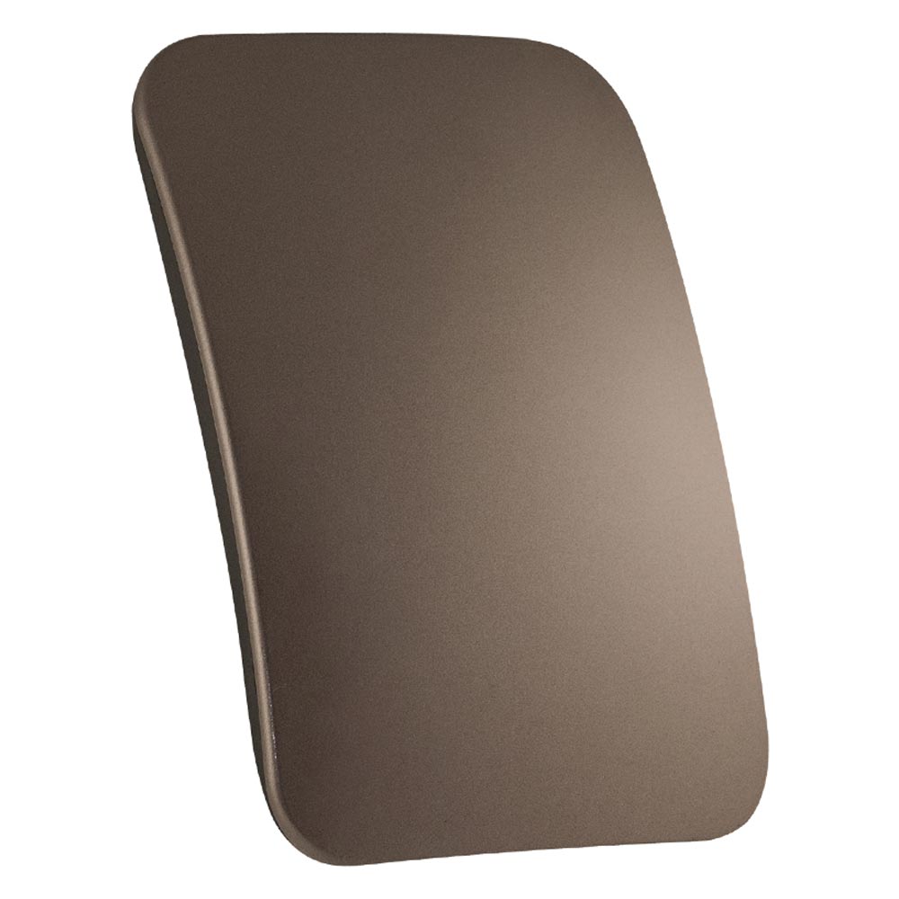 VETi 1 Blank Cover Plate 4 x 2 - Black Trim