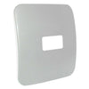 VETi 1 1 Horizontal Module Cover Plate 4x4 - Black Trim