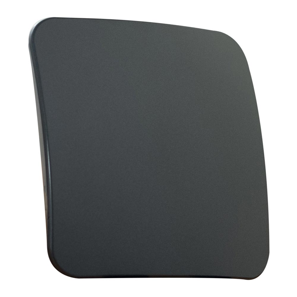VETi 1 Blank Cover Plate 4 x 4 - Black Trim