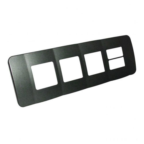 VETi 1 Omni Cluster 2 Horizontal & 3 Wide Module Cover Plate - Black Trim