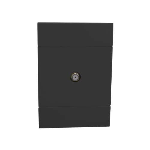 VETi 2 Satellite Socket 2 x 4 - Charcoal