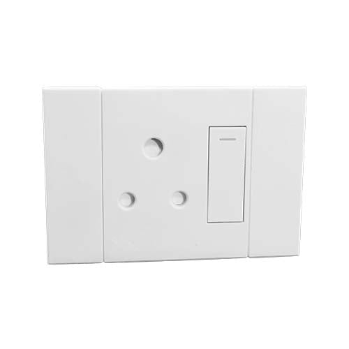 VETi 2 RSA Socket 2 x 4 - White
