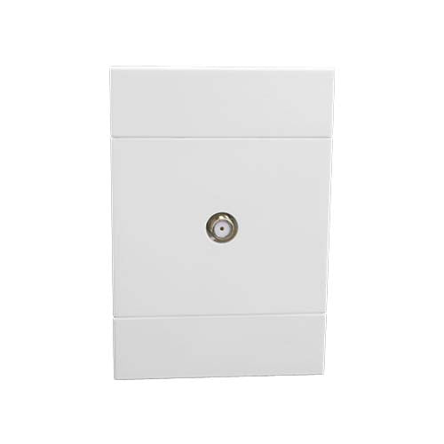 VETi 2 Satellite Socket 2 x 4 - White