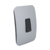 VETi 1 1 Lever 1-Way Light Switch 4 x 2 - Black Module